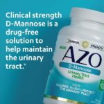 AZO Urinary Pain Relief Maximum Strength (24 Count) Fast Relief of UTI Pain, Burning & Urgency + D Mannose Urinary Tract Health, Cleanse, Flush & Protect The Urinary Tract 120 Count - Image 4
