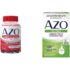 AZO Urinary Tract Health Gummies & UTI Test Strips, Helps Cleanse & Protect, Accurate UTI Results in 2 Minutes, 72 Gummies & 3 Count Strips