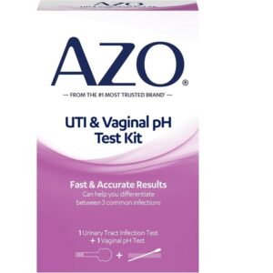 AZO Urinary Tract Infection Test Strip + Vaginal pH Test Kit + Yeast Infection & Vaginal Symptom Relief Tablets, 60 Count - Image 3