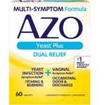 AZO Urinary Tract Infection Test Strip + Vaginal pH Test Kit + Yeast Infection & Vaginal Symptom Relief Tablets, 60 Count - Image 5