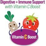 Culturelle Daily Probiotic for Kids + Veggie Fiber Gummies (Ages 3+) - 60 Count - Digestive Health & Immune Support – Berry Flavor with a Vitamin C Boost - Image 4