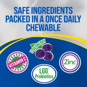 Culturelle Immune Defense Probiotic with Vitamin C, Vitamin D and Zinc + Elderberry & Baby Immune & Digestive Support Probiotic + Vitamin D Drops, Helps Support Immune - Image 3