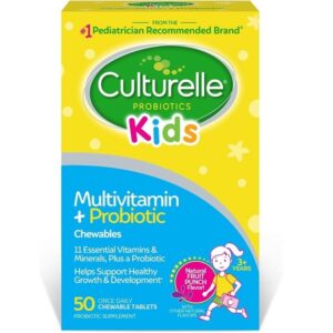 Culturelle Kids Complete Chewable Multivitamin + Probiotic for Kids & Kids Chewable Daily Probiotic for Kids - Image 2
