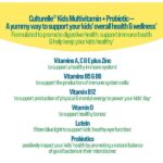 Culturelle Kids Multivitamin + Probiotic for Kids (Ages 2+) - 60 Count, Peach-Orange & Mixed Berry Flavor - Digestive Health & Immune Support Gummies with Lutein to Support Eye Health (Pack of 2) - Image 6