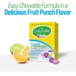 Culturelle Kids Probiotic + Complete Multivitamin Chewable For Kids, Ages 3+, 30 Count, Digestive Health, Oral Health & Immune Support - With 11 Vitamins & Minerals, including Vitamin C, D3 & Zinc - Image 3