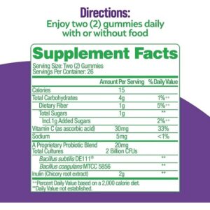 Culturelle Probiotic Gummies Bundle – Daily Probiotic Gummies for Men and Women + Daily Probiotic Gummies for Kids with Prebiotics and Vitamin C Boost, Digestive + Immune Support, Gluten Free - Image 2