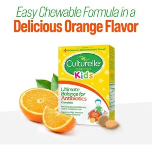 Culturelle Probiotics Ultimate Balance Probiotic for Antibiotics Ages 3+,20 Count,Orange,Probiotic for Kids Helps Restore Good Bacteria Lost During Antibiotic Use & Supports A Healthy Immune System - Image 5