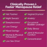 Estroven Complete Multi-Symptom Menopause Supplement for Women, 28 Ct., Clinically Proven Ingredient Provide Menopause Relief & Night Sweats & Hot Flash Relief, Drug-Free & Non-GMO - Image 4