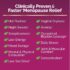 Estroven Complete Multi-Symptom Menopause Supplement for Women, 28 Ct., Clinically Proven Ingredient Provide Menopause Relief & Night Sweats & Hot Flash Relief, Drug-Free & Non-GMO - Image 4