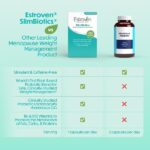 Estroven SlimBiotics, Weight Management Menopause Supplements for Women, 30 Capsules, B Vitamins to Support Metabolic Health, Probiotics for Digestive Health to Provide Gas & Bloating Relief - Image 4