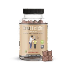 TruHeight Growth Gummy Capsule Supports Healthy Development + Bone Growth | Watermelon Gummy - Image 1