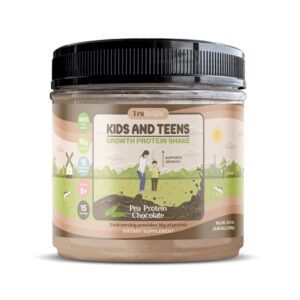 TruHeight Growth Protein Shake Helps Kids Grow | Plant-Based Protein | Chocolate Milk Flavored - Image 1