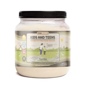 TruHeight Growth Protein Shake Helps Kids Grow | Whey Protein (Milk-Based) | Vanilla Ice Cream Flavored - Image 1