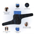 ComfiLife Knee Ice Pack with Wrap – Knee Brace – Reusable Hot & Cold Therapy Gel Pack – Adjustable Compression Support for Injuries, Knee Pain, Knee Surgery, Arthritis, Meniscus and More - Image 2