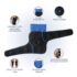 ComfiLife Knee Ice Pack with Wrap – Knee Brace – Reusable Hot & Cold Therapy Gel Pack – Adjustable Compression Support for Injuries, Knee Pain, Knee Surgery, Arthritis, Meniscus and More - Image 2