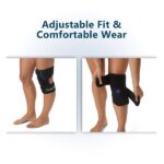 ComfiLife Knee Ice Pack with Wrap – Knee Brace – Reusable Hot & Cold Therapy Gel Pack – Adjustable Compression Support for Injuries, Knee Pain, Knee Surgery, Arthritis, Meniscus and More - Image 3