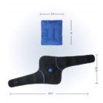 ComfiLife Knee Ice Pack with Wrap – Knee Brace – Reusable Hot & Cold Therapy Gel Pack – Adjustable Compression Support for Injuries, Knee Pain, Knee Surgery, Arthritis, Meniscus and More - Image 4