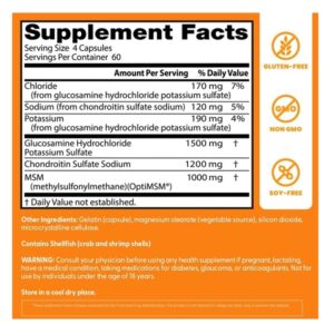 Doctor's Best, Glucosamine Chondroitin MSM, 240 Capsules - Image 4