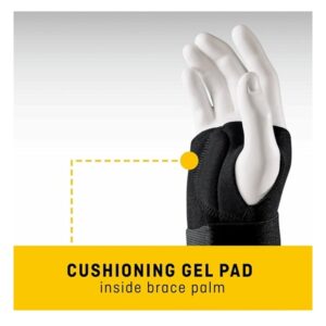 FUTURO 48400EN Energizing Wrist Support, S/M, Fits Right Wrists 5 1/2"- 6 3/4", Black - Image 4