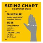 FUTURO 48400EN Energizing Wrist Support, S/M, Fits Right Wrists 5 1/2"- 6 3/4", Black - Image 7