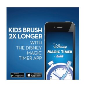 Oral-B Kid's Battery Manual Toothbrush Featuring Marvel's Spiderman, Soft Bristles, For Kids 3+, 1 count,Red - Image 2