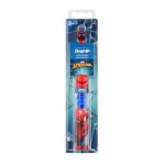 Oral-B Kid's Battery Manual Toothbrush Featuring Marvel's Spiderman, Soft Bristles, For Kids 3+, 1 count,Red - Image 5