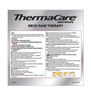 ThermaCare - Advanced Neck Pain Therapy, 9 Air-Activated Neck, Wrist & Shoulder HeatWraps. Up to 16 Hours of Pain Relief - Image 2