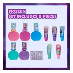 Townley Girl Frozen II - 5 PK Lip Tube and 5 Nail Polish - Image 2