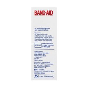 Band-Aid Brand Flexible Fabric Adhesive Bandages for Wound Care & First Aid, Assorted Sizes, 30 ct - Image 6