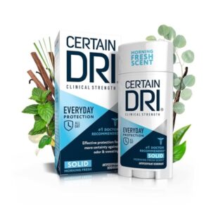 Certain Dri Everyday Strength Clinical Unisex Fresh Solid Antiperspirant, 2.6 Ounce - Image 1