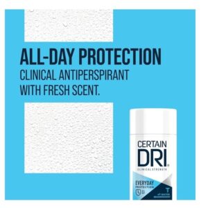 Certain Dri Everyday Strength Clinical Unisex Fresh Solid Antiperspirant, 2.6 Ounce - Image 2