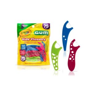 Gum Sunstar 897Rz Gum Crayola Kids Flosser (Pack Of 75) - Image 2