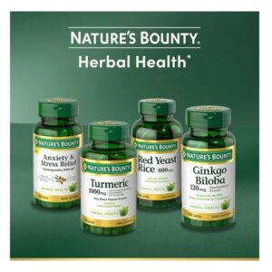 Nature's Bounty, Ginkgo Biloba, 60 mg, 200 Capsules - Image 4