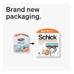 Schick Quattro Mens Titanium Razor Blade Refills For Men Value Pack, 6 Count - Image 2