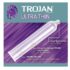 Trojan Condom Sensitivity Ultra Thin Lubricated, 12 Count - Image 2
