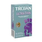 Trojan Condom Sensitivity Ultra Thin Lubricated, 12 Count - Image 7