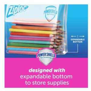 Ziploc Slider Storage Bags gallon, 4 Pack, 26 Ct (104 Total Bags)(Plastic, Transparent) - Image 3