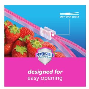 Ziploc Slider Storage Bags gallon, 4 Pack, 26 Ct (104 Total Bags)(Plastic, Transparent) - Image 4