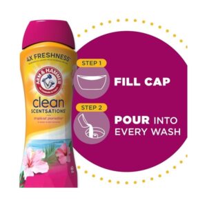 Arm & Hammer In-Wash Scent Booster, Tropical Paradise, 24 oz - Image 5