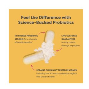 Renew Life Women's Flora Care Probiotic Supplement Vegetable Capsules, 30 CT - Image 4