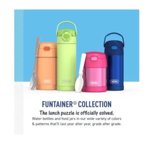 THERMOS FUNTAINER Water Bottle with Straw - 12 Ounce - Kids Stainless Steel Vacuum Insulated Water Bottle with Lid, Mickey Mouse - Image 5