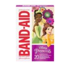 BAND-AID Brand Adhesive Bandages Assorted Sizes, 20 Count (Disne Princess) - Image 5
