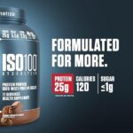 Dymatize Nutrition ISO100 Hydrolyzed Whey Protein Isolate | Fast-Digesting | Muscle Recovery Formula with Amino Acids | Low Sugar & Fat | Gourmet Chocolate | 5 lbs - Image 4