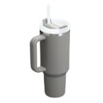 Stanley Quencher H2.0 Tumbler with Handle and Straw 40 oz | Flowstate 3-Position Lid | Cup Holder Compatible for Travel | Insulated Stainless Steel Cup | BPA-Free | Stone - Image 2