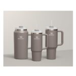 Stanley Quencher H2.0 Tumbler with Handle and Straw 40 oz | Flowstate 3-Position Lid | Cup Holder Compatible for Travel | Insulated Stainless Steel Cup | BPA-Free | Stone - Image 6