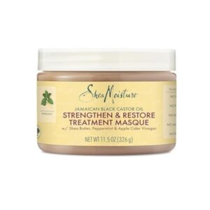 Shea Moisture Jamaican Black Castor Oil Strengthen And Restore Treatment Masque, 340 g - Image 1