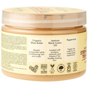 Shea Moisture Jamaican Black Castor Oil Strengthen And Restore Treatment Masque, 340 g - Image 2