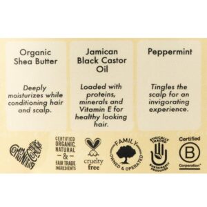 Shea Moisture Jamaican Black Castor Oil Strengthen And Restore Treatment Masque, 340 g - Image 6