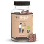 Watermelon flavored chewable growth multivitamin gummies for children