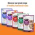 VetIQ Healthy Bites Hairball Remedy Cat Snack, 4 x 65g, Helps Prevent and Remove Cat Hairballs, Supplement for Cats Without Artificial Ingredients, Cat & Kitten Health - Image 3